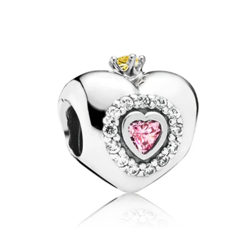 Celebrate family love with 925 Sterling Silver charm pendants featuring boy, girl & mom designs. Pandora compatible.