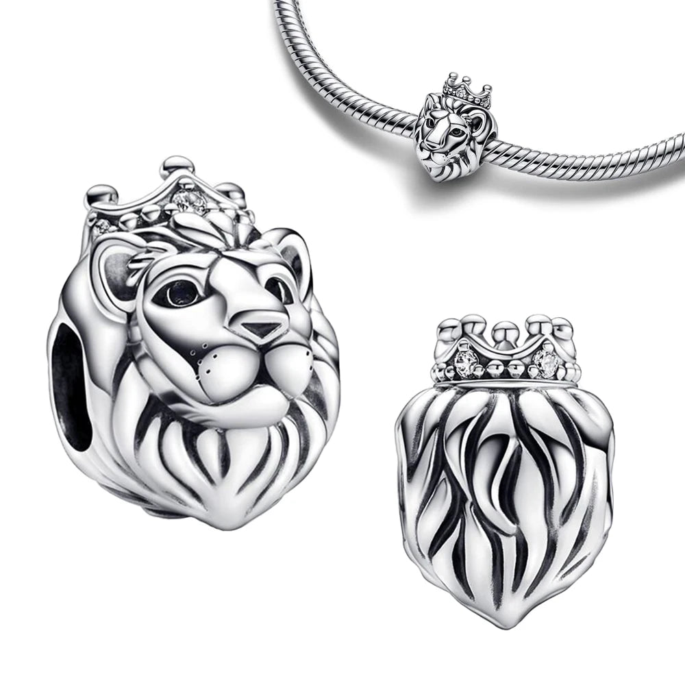 Cute Animal 925 Sterling Silver Charms Bead fit for pandora, DIY pandora for women