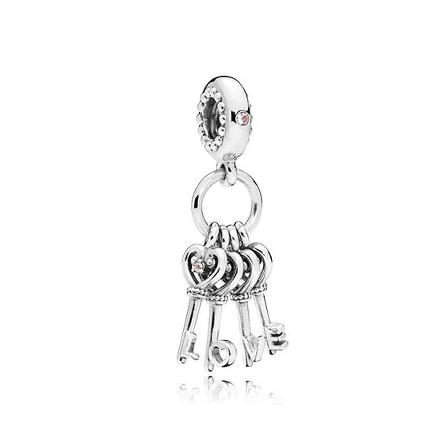 Celebrate family love with 925 Sterling Silver charm pendants featuring boy, girl & mom designs. Pandora compatible.