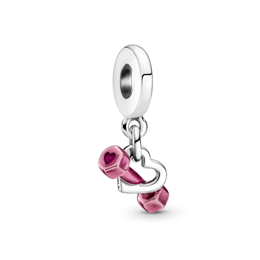 Celebrate family love with 925 Sterling Silver charm pendants featuring boy, girl & mom designs. Pandora compatible.