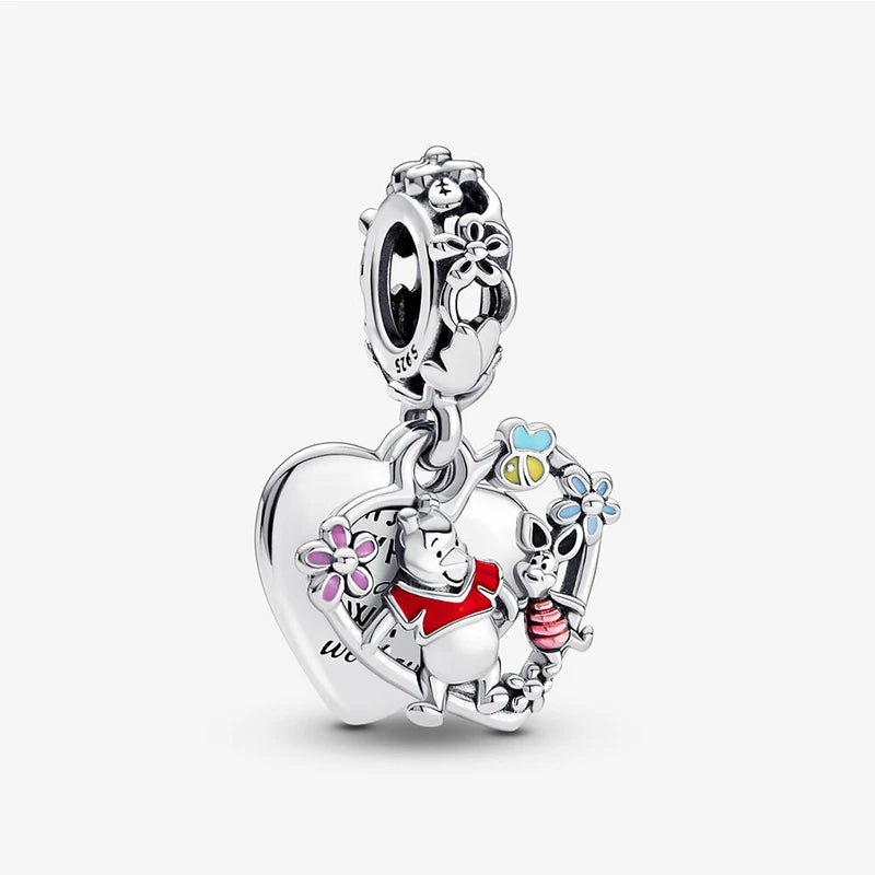 Cute Animal 925 Sterling Silver Charms Bead fit for pandora, DIY pandora for women